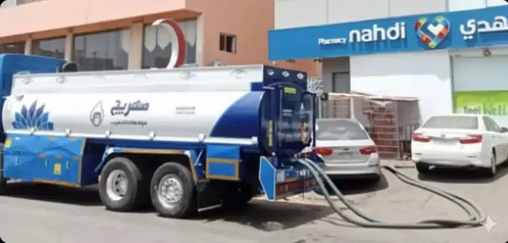 وايت ماء 19 طن حي السامر جدة: ضمان الحجم وفحص الخزان المجاني